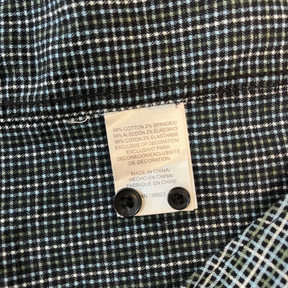 CODY JAMES AUTHENTIC WESTERN APPAREL MENS LONG SLEEVE BUTTON UP‎ SHIRT CHECK EUC - Picture 6 of 6